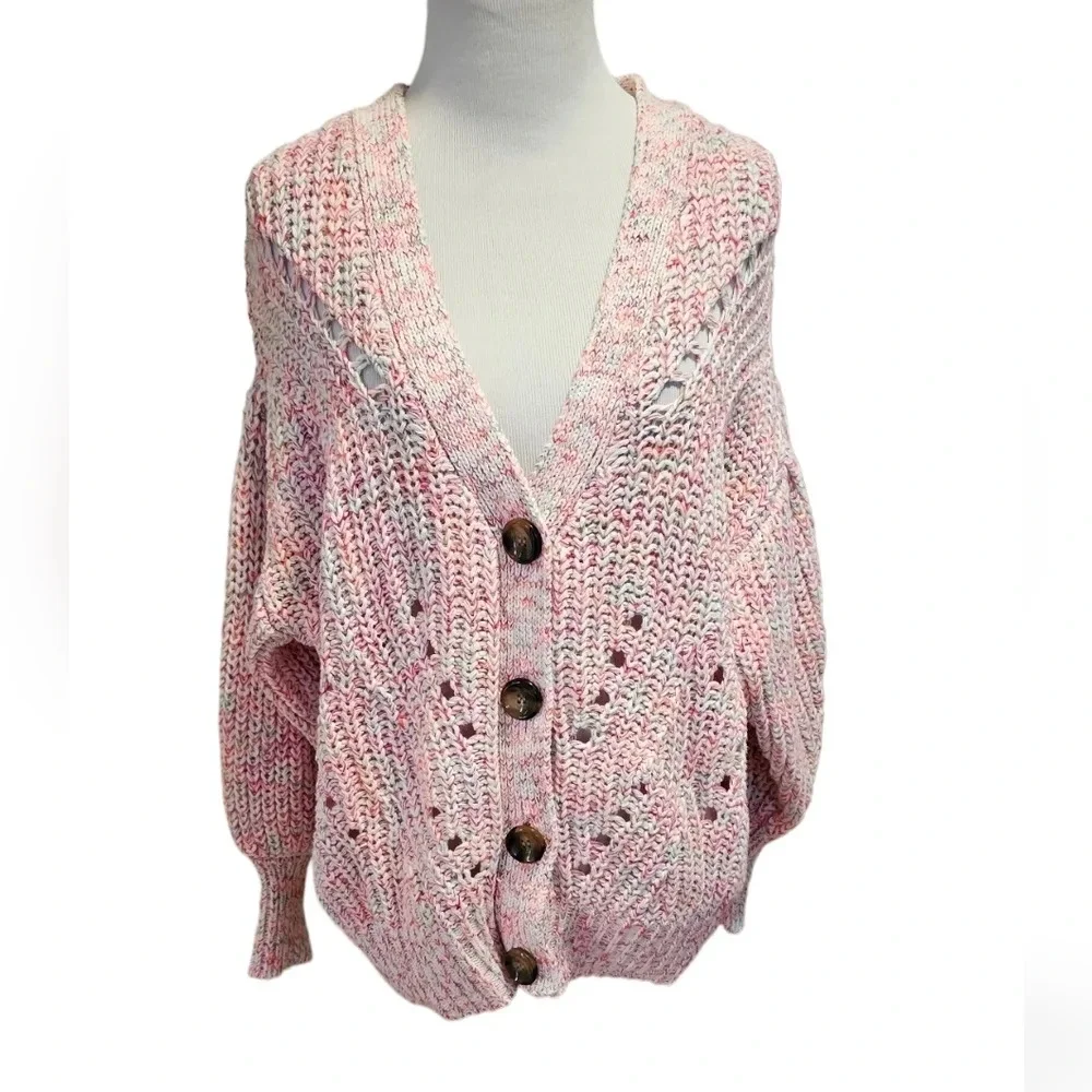 Cupcake Cara Balloon Sleeve Cardigan - Picture 5 of 8